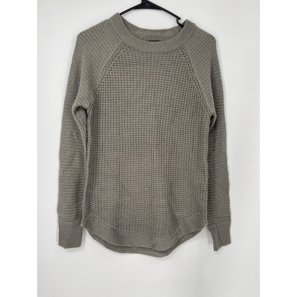 Guilty‎ Women Sweater Knit Pullover Long Sleeve Taupe P/S Style 99073
